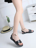 Pearl Embellished Flat Sandals