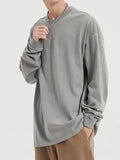 Men's Long Sleeve Oversized T-Shirt