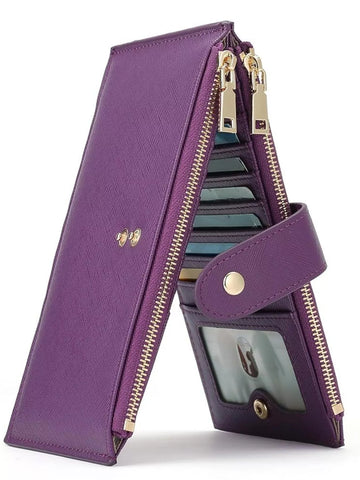 Zippered Long Wallet