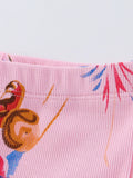 Children's Fairy Print Flared Leggings