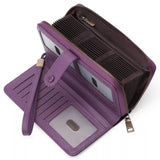 Leather Long Wallet