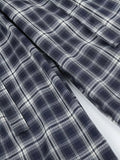 Men's Plaid Wide-Leg Pants