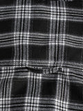 Men's Plus Size Plaid Button Down Shirt