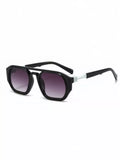 Retro Octagon Frame Sunglasses