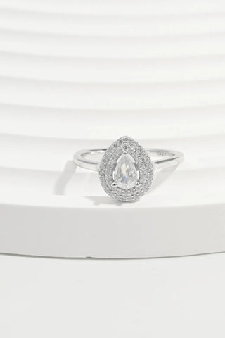 925 Sterling Silver Inland Zircon Ring