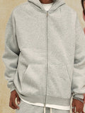 Men's Zip-Up Fleece Hoodie