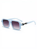 Retro Square Frame Sunglasses