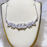 2 Carat 925 Sterling Silver Moissanite Necklace
