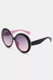 Oversized Round Frame Fashion Sunglasses