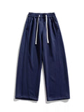 Men's Plus Size Loose Fit Wide Leg Casual Pants