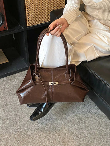PU Leather Shoulder Bag