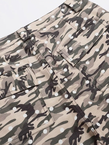 Men's Camouflage Cargo Capris