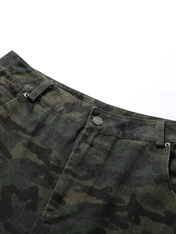 Men's Camouflage Cargo Capris