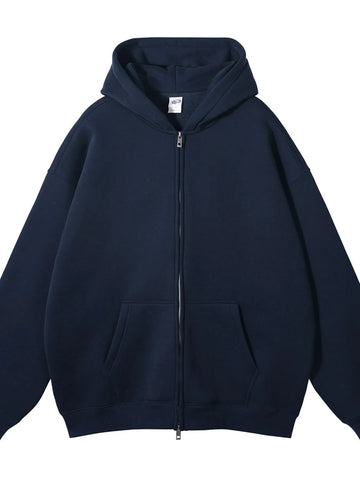 Men's Zip-Up Fleece Hoodie