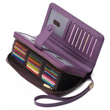 Leather Long Wallet