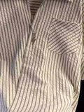 Men's Striped Roll-Up Sleeve Shirt