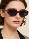 Lightweight Cat-Eye Sunglasses