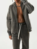 Men's Oversized Zip-Up Hoodie