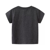 Children's Space-Themed Short Sleeve T-Shirt