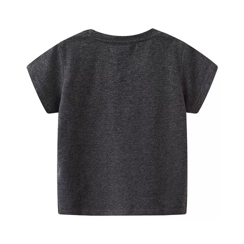 Children's Space-Themed Short Sleeve T-Shirt