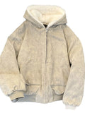Men's Cozy Sherpa Lined Hooded Jacket