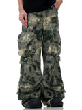 Men's Camouflage Loose Fit Cargo Pants