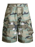 Men's Star Camouflage Cargo Capris