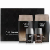 O HUI for Men Neofeel 2 Step Kit Gift Set – Hydrating Korean Men's Skincare Set