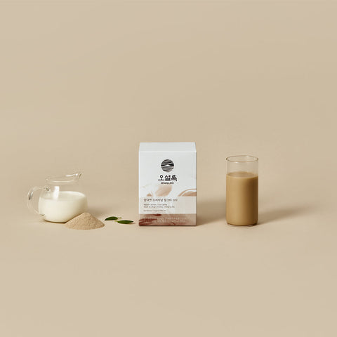 OSULLOC Original Milk Tea Sticks – Premium Korean Organic Black Tea Latte Mix (10 Sticks)