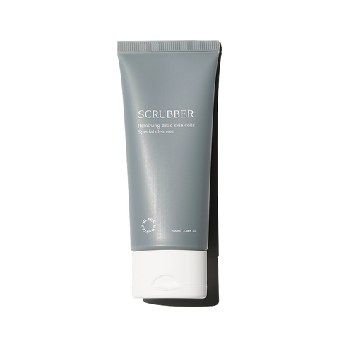 BLACK MONSTER Scrubber 100ml – Korean Facial Exfoliator for Smooth, Clean & Brighter-Looking Skin