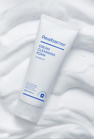 [Real Barrier] Cream Cleansing Foam 120ml