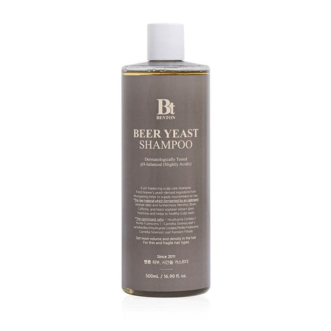 Benton Beer Yeast Shampoo 500ml – Professional Korean Scalp & Hair Care