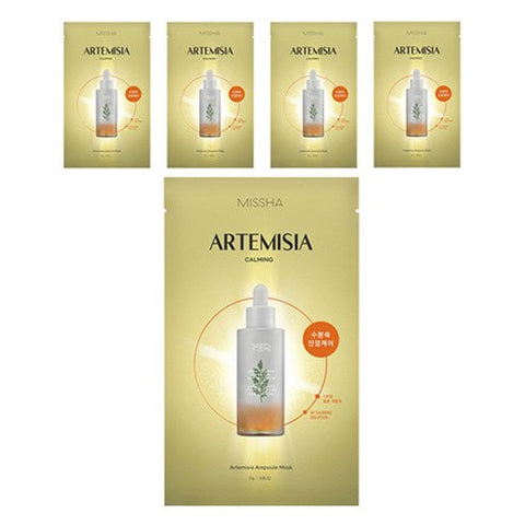 MISSHA Artemisia Ampoule Mask 27g X 5ea