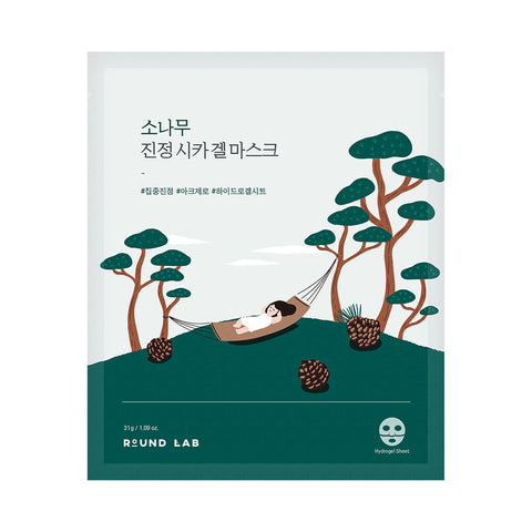 Round Lab Pine Calming Cica Gel Mask 31g x 5ea