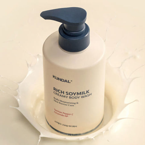 KUNDAL RICH SOYMILK CREAMY BODY WASH 500ml #Mellow Vanilla
