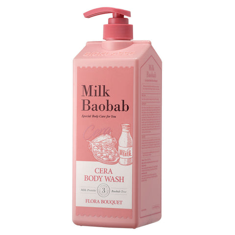 BIOKLASSE MILK BAOBAB CERA Body Wash 1200ml #Flora Bouquet