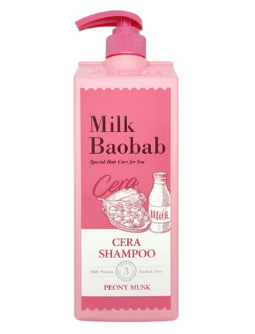 BioKlasse Milk Baobab Cera Hair Shampoo 1200ml – Peony Musk