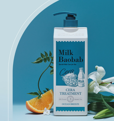 Bioklasse Milk Baobab Cera Hair Treatment 1200ml Ocean Breeze