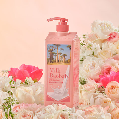 Bioklasse Milk Baobab Hair Shampoo 1000ml Flora Bouquet