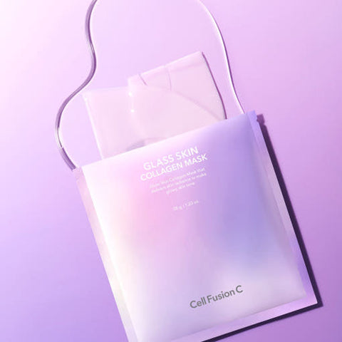 [Cell Fusion C] Glass Skin Collagen Mask Sheet 35g X 5ea