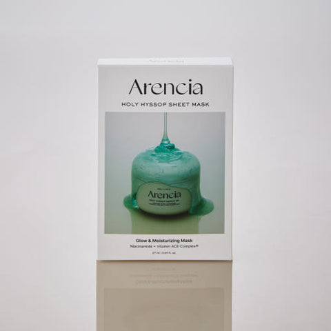 Arencia Holy Hyssop Mask Pack 27ml X 5ea