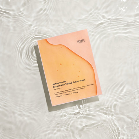 SUNGBOON EDITOR Active Marine Astaxanthin Toning Serum Mask 23ml X 10ea