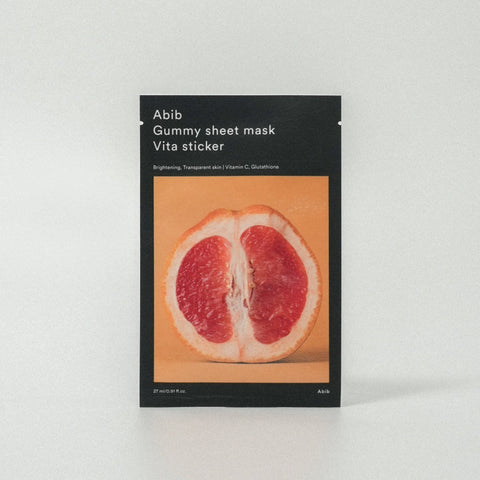 Abib Gummy Sheet Mask Vita Sticker 27ml X 10ea