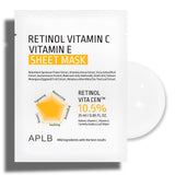 APLB Retinol Vitamin C Vitamin E Sheet Mask 25ml X 10ea