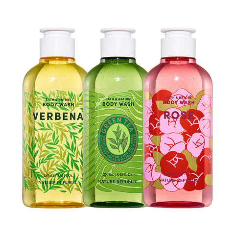 [NATURE REPUBLIC] Bath And Nature Body Wash 250ml (3types)