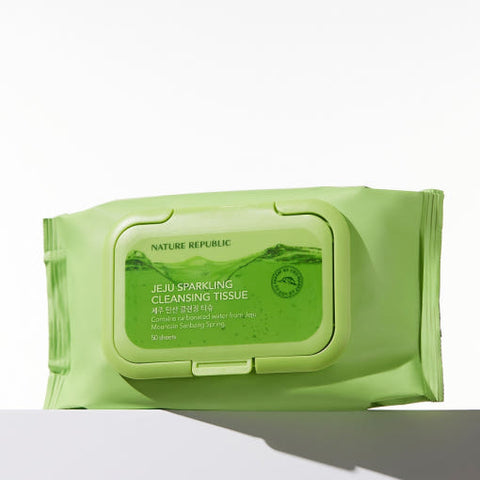 [NATURE REPUBLIC] Jeju Sparkling Cleansing Tissue 50 sheets