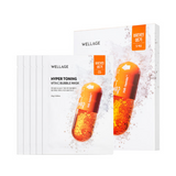 WELLAGE Hyper Toning Vita C Bubble Mask 25g X 5ea