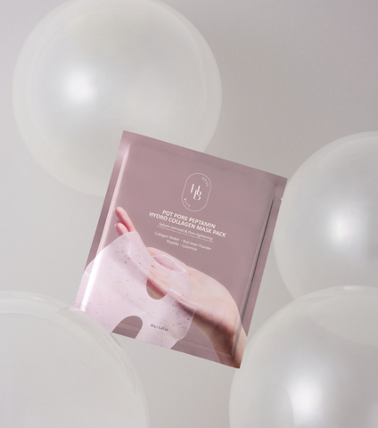 HEVEBLUE Pot Pore Peptamin Hydro Collagen Mask Pack 35g X 4ea
