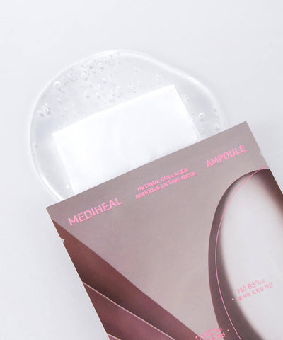 MEDIHEAL Retinol Collagen Ampoule Lifting Mask 30ml X 10ea