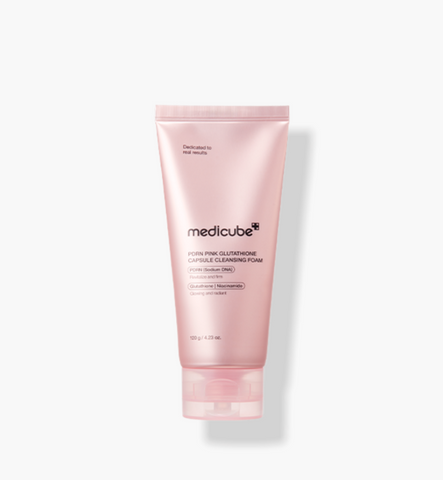 medicube PDRN Pink Glutathione Capsule Cleansing Foam 120g